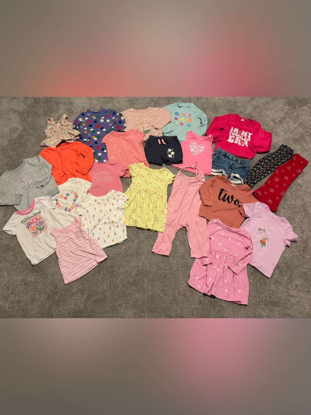 Girls clothing bundle size 2T